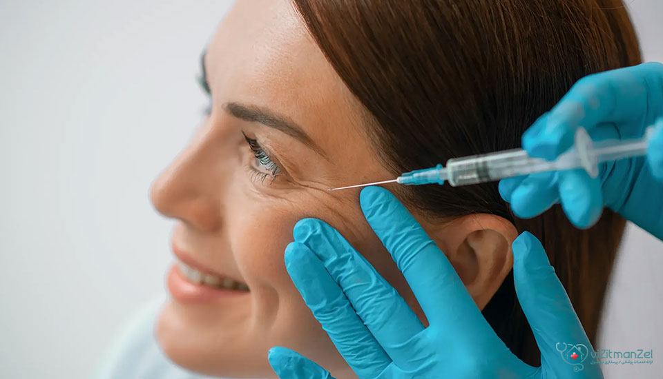بررسی علمی تأثیر تزریق در ناحیه دم ابرو برای لیفت طبیعی چشم و جوانسازی صورت